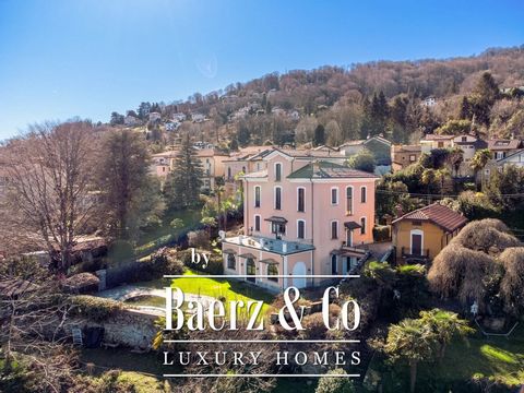 Perfect solution to be used as a B&B with swimming pool and garden for sale in Stresa. The flat is located inside an early 20th century period villa with only two units. In the renovation it has retained the architectural attractiveness of the period...