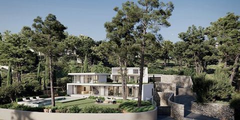 Exclusive, Caroline Jourdan Expertimo offers you: Magnificent construction project for a contemporary villa with a view. Located in one of the most sought-after areas, 10 minutes from the TGV station, this architect-designed villa offers an exception...