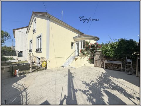 Maison à vendre aménagée sur 3 niveaux. Aulnay-sous-Bois Centre sud