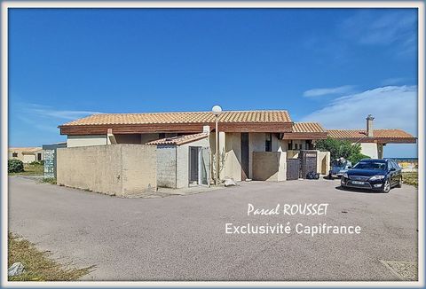 Appartement 32 m² à vendre Quartier naturiste de Leucate (11), avec cellier, cour et place de parking privées