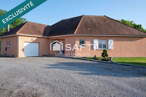 Maison de plain pied 150m2, 6 pièces, 3 chambres, bureau