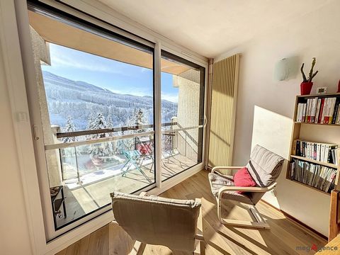 Vue panoramique sur les pistes