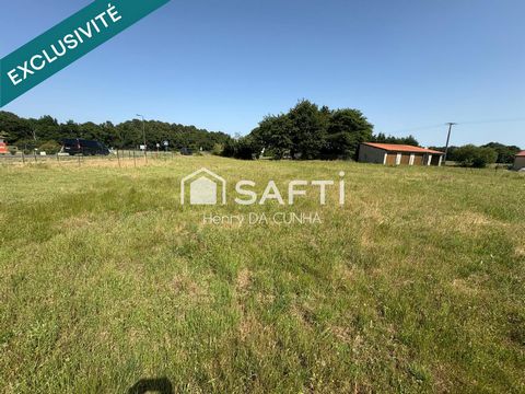 Terrain à bâtir de 989 m² à Liposthey !