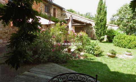 CHARMANTE PROPRIETE EN PIERRE AVEC GITE ATTENANT ET TERRAIN OFFRANT UNE VUE PANORAMIQUE