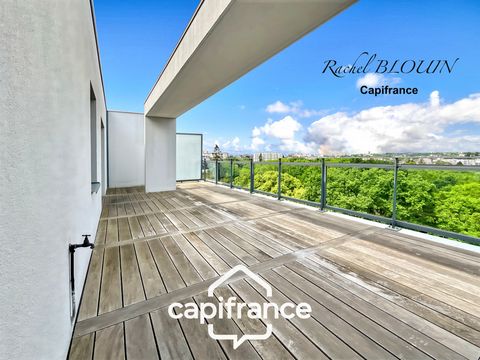 Appartement EN ATTIQUE Prairies Saint-Martin Type 4 de 145 m2 - Vastes terrasses - Double box en sous-sol + parking sous-sol