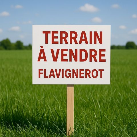 Terrain à vendre de 1706 m² FLAVIGNEROT (21)