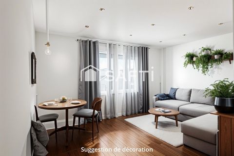 T3 lumineux au calme, proche bus écoles commerces