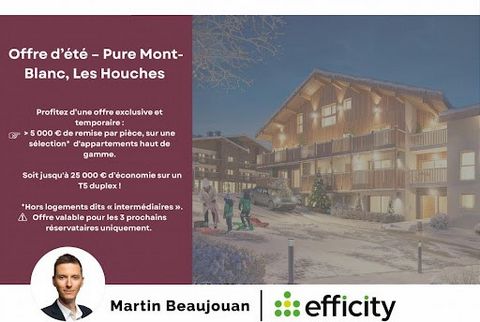 74400 - LES HOUCHES - T5 - 109.13M² - CELLAR - PARKING - TERRACE - MONT-BLANC VIEW Discover this charming 109.13m² T5 apartment, ideally located in the heart of Les Houches, in a quiet and green setting. You will be seduced by its unobstructed view o...
