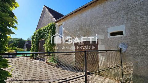 Propriété pleine de charme à Chaumussay (37350) – Granges, dépendances et nature préservée