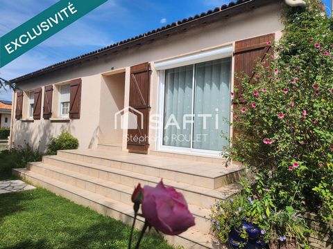 Maison sur sous-sol dans le bourg de BOURNEZEAU