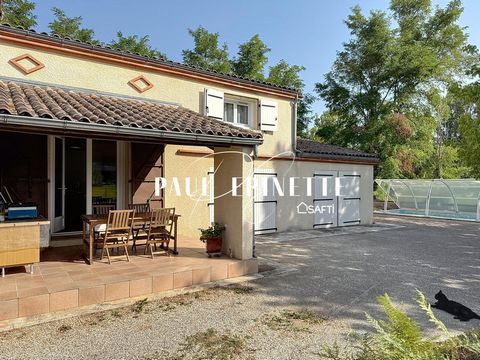 Maison cosy 117m2 avec piscine et garages