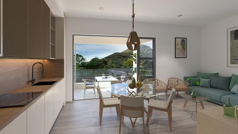 Reference: MU1090AZET Accessibility: Mauritian & foreign (Purchase eligible for a Mauritian residence permit) Location: Tamarin, Mauritius Category: Smart City Scheme Project Status: Off-plan, expected completion August 2027 Type: Apartments, Penthou...