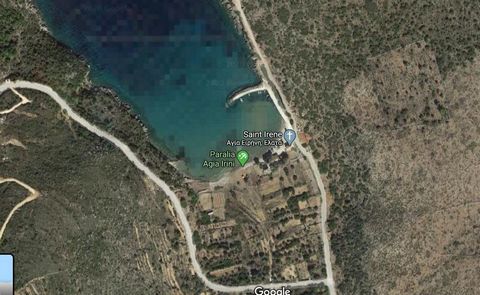 For sale a plot of land of 150 sq.m. at Agia Irini, Elata, Chios. Distance to the sea - 150 m. Price 30.000 euros