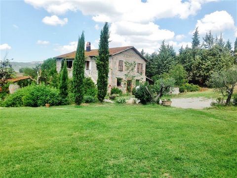 ACQUAPENDENTE (VT): Agritourism farm composed of: - 60 ha of arable hillside land; - independent farmhouse on two levels composed of: * Ground floor: living room and various funds for shed use; * First floor: living room, kitchen, 4 bedrooms and bath...