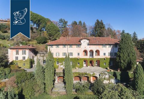 This stunning luxury estate for sale is situated in an elevated position in the province of Biella, in Piedmont. This luxury villa sprawls over 1,800 m² and encompasses three floors and a lower-ground floor. The ground floor comprises an airy living ...