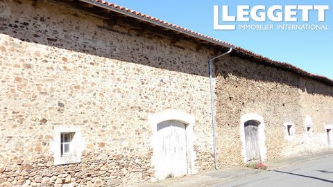 A17367 - In a quiet village close to Massignac, these huge barns could be developed into an imposing property, situated in a popular holiday area they would have excellent letting prospects. Information about risks to which this property is exposed i...