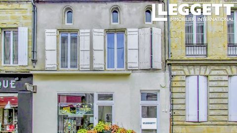 110779ARB47 - House in central Miramont de Guyenne, a pretty town, with weekly market, butchers, bakers, pharmacies, health centre, tabac, bars and restaurants just a few steps away. Perfect for either a holiday or permanent home. . Information about...