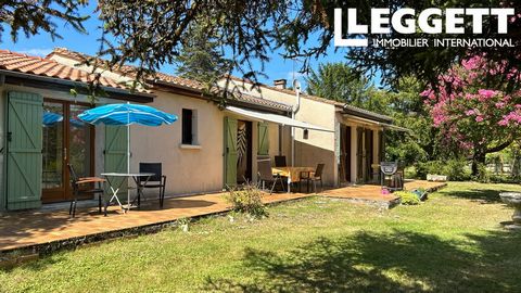A06328 - Lovely house set in large mature grounds. Private driveway. Sweeping, uninterrupted views to the rear. Pretty vilage location. Information about risks to which this property is exposed is available on the Géorisques website : https:// ...
