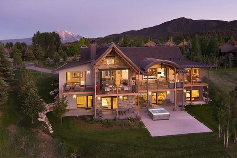 Located just 35 minutes from Snowmass/Aspen in an area full of recreational activities including skiing, hiking, hunting, and flyfishing. 37 Primrose is easily the largest, finest built, and most technologically equipped home among all recent constru...