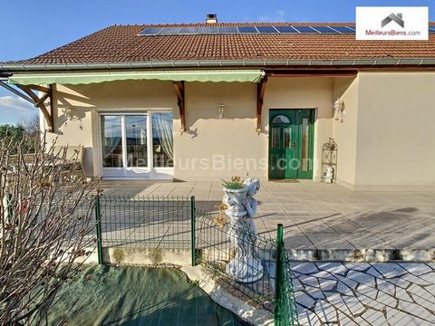 Dominique Calarco offers you this property: MeilleursBiens.com - Dominique CALARCO, It is in a sought-after area, in MONTCHANIN that I offer you this beautiful VILLA of 2002, fully raised on a finished basement, 165m2 of living space, 4 Bedrooms, lar...