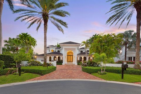 One of a Kind Golden Beach Estate on Exclusive North Island Cul De Sac. Exquisitely redone, this contemporary retreat sits on a 17,671 sf lot with 190 ft of prime dramatic waterfront! Double height ceilings with large expanses of glass and an elegant...