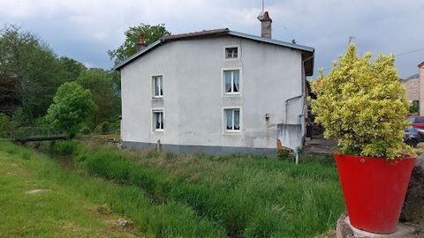 70210 Passavant la Rochère, village on the edge of the Vosges forests, cycle path, river Le Coney, canal des Vosges House along a small stream, with garden composed of a large entrance, old coffee room, kitchen, living room, toilet, pantry, cellar Up...