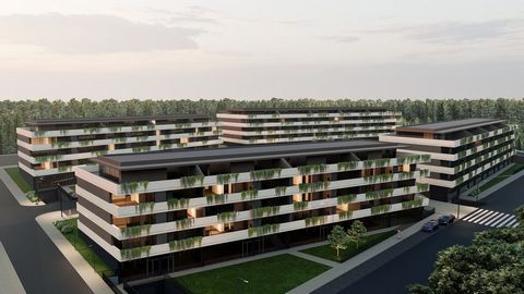 Appartements modernes situés à Vila Nova de Cerveira. Un complexe résidentiel avec de grands espaces de qualité supérieure et une dynamique organique avec son environnement et l'un des villages les plus beaux et les plus soignés du Portugal.  Un comp...