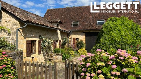 A29763LC24 - Cette belle propriété indépendante en pierre est nichée dans une petite route de campagne, sans circulation, elle reste complètement privée. La maison conserve beaucoup de caractère dans ses murs spacieux, avec les murs en pierres appare...