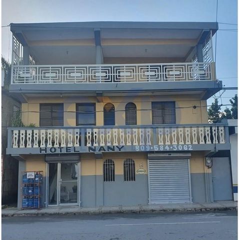 For sale a hotel with 25 rooms available for guests distributed in 06 doubles and 19 singles all with TV included, of 03 levels with all furniture, dependencies and annexes included, in an area of 166.20 m2 of land and 633 of construction, with 25 un...