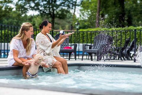 Deze vrijstaande villa ligt op vakantiepark Bospark Ede, verscholen in de bossen midden op de Veluwe. Het vakantiepark ligt direct aan het mooie Edesche Bosch, één van de oudste bossen van Nederland. Het gezellige, kleinschalige centrum van Ede ligt ...