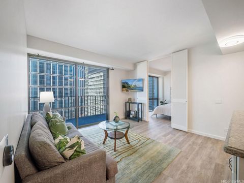 Welcome to Harbor Square, this is a 2-bedroom, 2-bath condo in the heart of Downtown Honolulu. The remodeled open kitchen features granite countertops, and new bathroom cabinets adding a fresh touch. Desirable layout provides separate bedroom suites ...