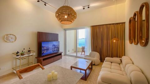 Unwind in this fully furnished 1 bedroom condo offering 58.99 square meters of coastal luxury. Marvel at stunning ocean views from your private terrace with Land's End and the iconic Cabo San Lucas Arch as your backdrop. Dive into adventure with snor...