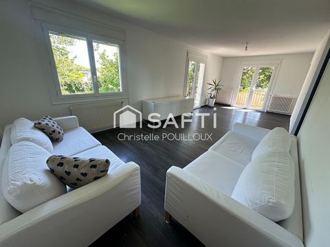 Maison proche commodités, 3 chambres, jardin, garage