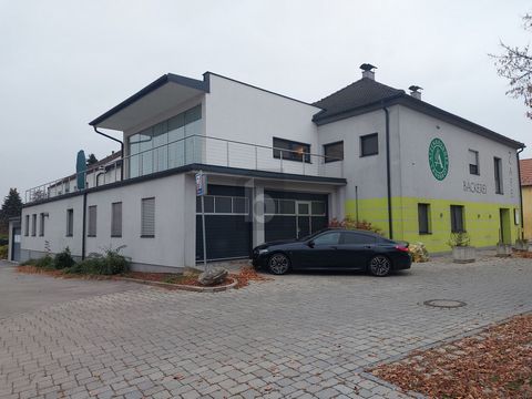 This versatile residential and commercial property in the heart of Atzenbrugg offers an attractive combination of commercial space and spacious living area on the 1st floor. On the ground floor there is a bakery, sales room, café with terrace, utilit...