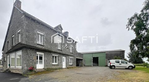 Maison en pierre 117m2 Atelier hangar Terrain 3097m2