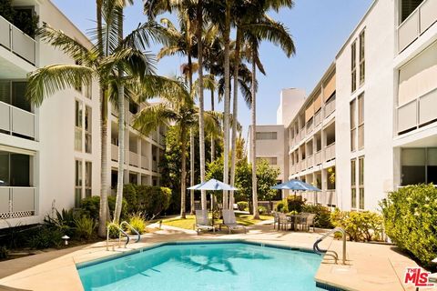 Bring your vision to life in this 2-bedroom, 2-bathroom condo in the iconic Kings Plaza - a beloved mid-century complex tucked away on a quiet, tree-lined street in prime West Hollywood. Offering incredible potential for an owner-user or developer, t...