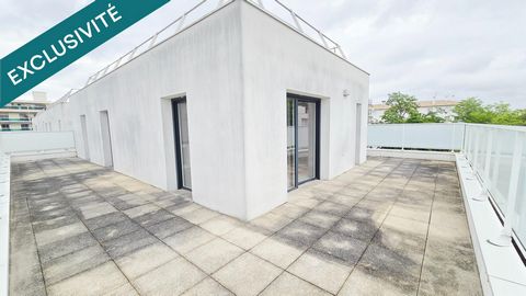 BORDEAUX Caudéran résidence de 2014, T3 attique