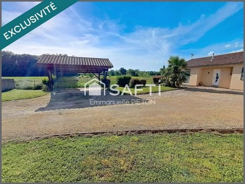 Plain pied familial récent avec vue dégagée