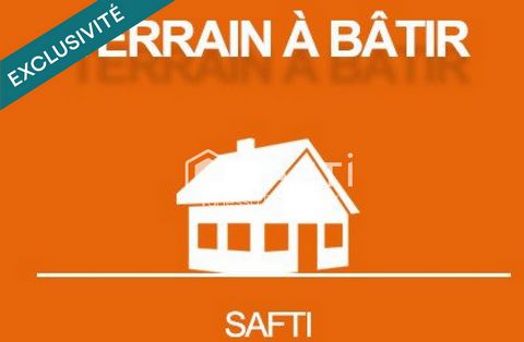 TERRAIN PLAT VIABILISE ENVIRON 700M² IDEALEMENT SITUE A ST MAURICE MONTCOURONNE