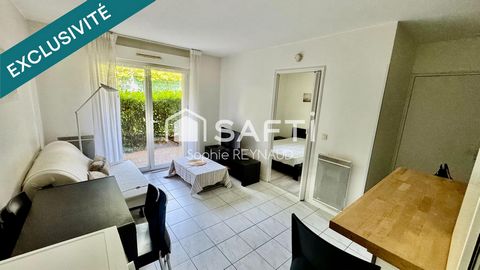 BORDEAUX RIVIERE - T1 BIS - TERRASSE - PARKING