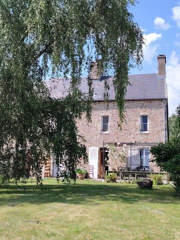 LESSAY BELLE MAISON PIERRE SORTIE BOURG AU CALME.