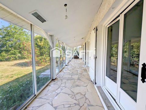 Maison rénovée avec grand jardin arboré