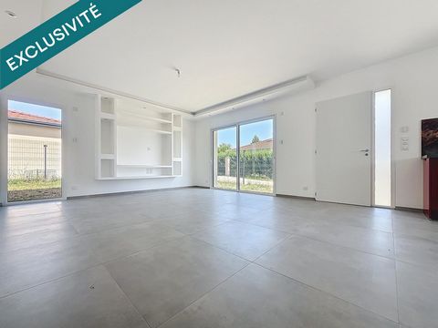 Plain-pied contemporain, au calme et proche des commodités