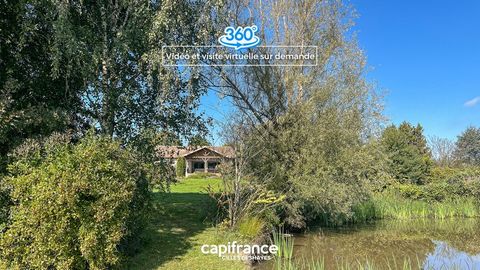 St-Julien-sur-Veyle (01540) 169.48m² + dépendances (294m²) sur un terrain de 2 hectares