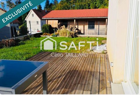 Masion avec du potentiel 3 chambres double garage,terrasse ensoleillée et terrain 309.000€