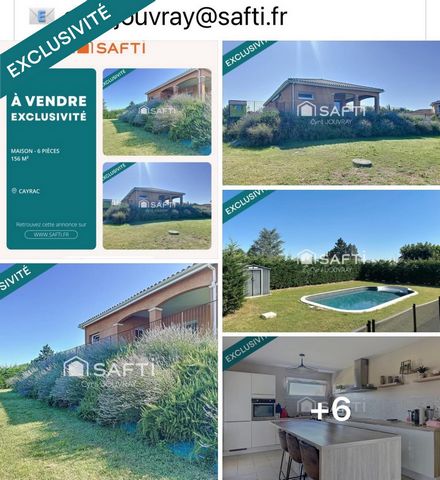 Maison T5, avec piscine de 150 m² sur 2000 m² de terrain