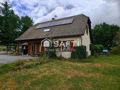 À vendre : Maison prête à vivre dans le charmant village de Corrèze – Piscine, confort et sérénité !