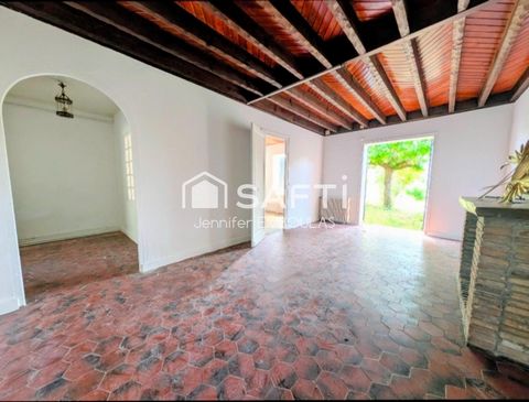 Maison T2 a rénover intégralement avec jardin