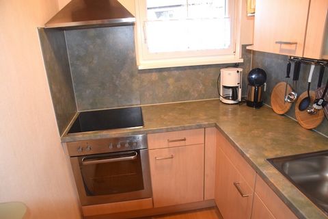 This pet-friendly ground-floor apartment in Füssen offers a relaxing stay for families or small groups. It features two bedrooms, one with a double bed and another with two singles, a cozy living/dining room with TV, radio, high chair, and baby crib,...