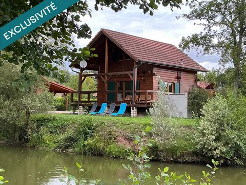 Chalet 60m2 avec étang, 5 pièces 2 chambres 760 m2 de Terrain